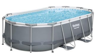 Bestway Power Steel 14' x 8'2" x 39.5" Oval Above Ground...