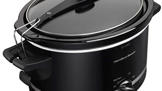 Hamilton Beach Black 33245 HB 4 Qt. Slow Cooker, 4...