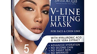 SWISSÖKOLAB V shape lifting up Face Mask Chin Up Patch...