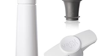 Vacu Vin Wine Saver Pump White with Vacuum Wine Stopper...