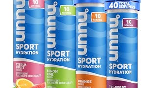 Nuun Sport Electrolyte Tablets for Proactive Hydration,...