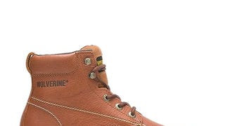 Wolverine Men's Moc Toe 6" Work Wedge-Brown, Honey, 10...