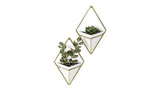 Umbra Trigg Hanging Planter Vase Wall Decor, Set of 2 Pots...