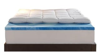 Sleep Innovations Dual Layer 4 Inch Memory Foam Mattress...