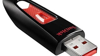 SanDisk 64GB Cruzer USB 2.0 Flash Drive - SDCZ36-064G-B35,...