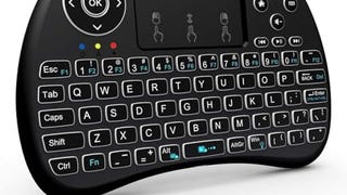 reiie (Backlit Version) H9+ Mini Keyboard,2.4GHz Wireless...