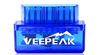 Veepeak Mini Bluetooth OBD II Scanner for Android ONLY,...