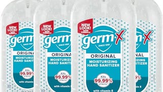 Germ-X Original Hand Sanitizer, Non-Drying Moisturizing...