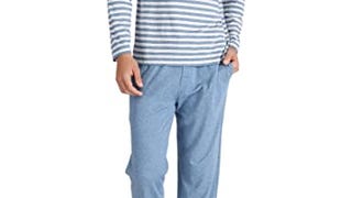 DAVID ARCHY Mens Pajamas Set Cotton Long Sleeve Sleepwear...