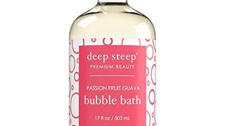Deep Steep Bubble Bath, Passion Fruit Guava, 17.5