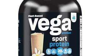 Vega Premium Sport Protein Vanilla Protein Powder, Vegan,...