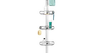 simplehuman 9' Tension Pole Shower Caddy, Stainless Steel...