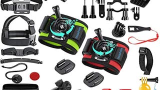 SmilePowo 51-in-1 Action Camera Accessories Kit for GoPro...