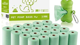 BIOOK Biodegradable Dog Waste Bags, 300 Count, PLA+PBAT...