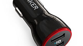 Anker Car Charger Adapter, 24W Dual USB Car Phone Charger,...
