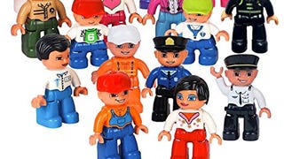 LP Toys 16 Piece Community Figures Set, Works With All...