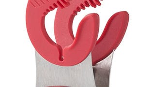 Trudeau Flex Pot Clip, Red