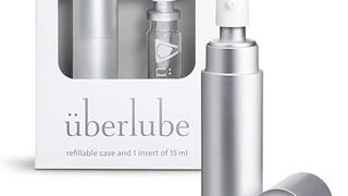 Uberlube Silicone Lube - Silver for Travel Unscented Silicone...