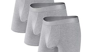 Separatec Men's 3 Pack Micro Modal Viscose Separate Pouches...