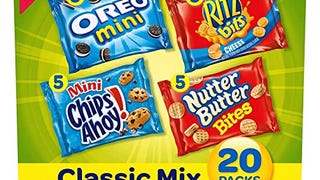Nabisco Classic Mix Cookies & Crackers Variety Pack, OREO...