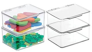 mDesign Plastic Playroom/Gaming Storage Organizer Box Containers,...