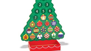 Melissa & Doug Wooden Advent Calendar - Magnetic Christmas...