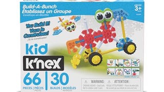 KID K’NEX – Build A Bunch Set – 66 Pieces – For Ages 3+...