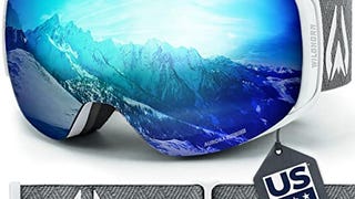 Wildhorn Roca Ski Goggles Men Women, ski goggles kid.Anti-...