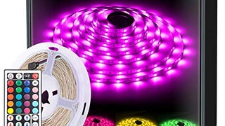 MINGER RGB LED Strip Lights, 16.4ft Color Changing Light...