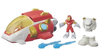 Playskool Heroes Super Hero Adventures Iron Man Starship...