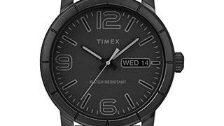 Timex Men's TW2R64300 Mod 44 Black Leather Strap