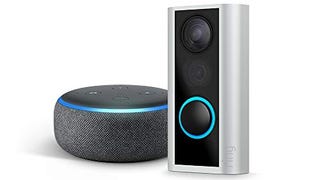 Ring Peephole Cam with Echo Dot (3rd Gen) - Charcoal