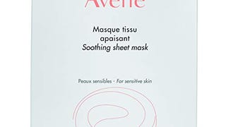 Avène Soothing Sheet Mask, Full Face Moisturizing Cooling...