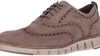 Cole Haan Men's ZEROGRAND Oxford II, Toadrock Suede/Cobblestone,...