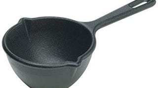 Lodge Cast Iron Melting Pot, Pre-Seasoned, 15-