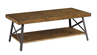 Emerald Home Furnishings Chandler Rustic Industrial Solid...