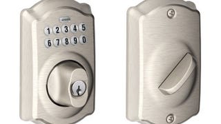 Schlage BE365 CAM 619 Camelot Keypad Deadbolt, Satin...