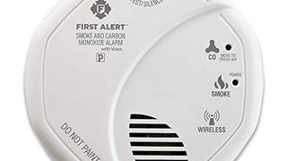 First Alert SCO501CN-3ST Wireless Interconnected Combination...