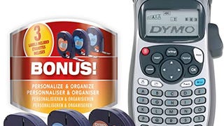 DYMO Label Maker Machine with Tape - 100H LetraTag Handheld,...