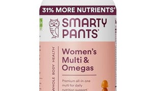 SmartyPants Women's Multivitamin Gummies: Omega 3 Fish...