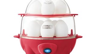 DASH Deluxe Rapid Egg Cooker for Hard Boiled, Poached, Scrambled...