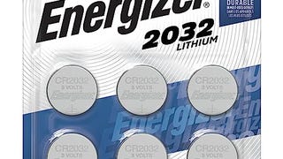 Energizer CR2032 Batteries, 3V Lithium Coin Cell 2032 Watch...