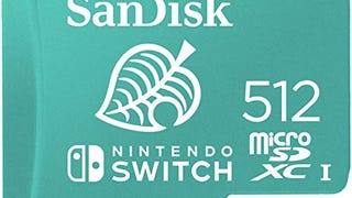 SanDisk 512GB microSDXC Card, Licensed for Nintendo Switch...