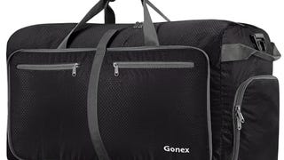 Gonex 80L Packable Travel Duffle Bag Foldable Duffel Bags...