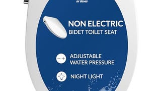 Bio Bidet Slim Zero Non Electric Bidet Toilet Seat Elongated,...