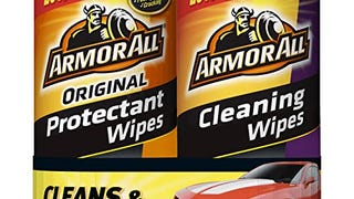 Armor All Car Cleaning Wipes and Car Protectant Wipes, Wipes...