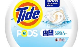 Tide PODS Free & Gentle Laundry Detergent Soap PODS, 81...