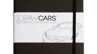 IDRAW Cars Sketchbook and Reference Guide, Black