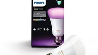 Philips Hue White and Color Ambiance A19 60W Equivalent...