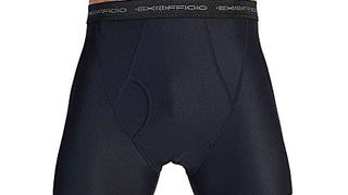 ExOfficio Men's Give-N-Go Boxer Brief, Curfew/Core Black,...